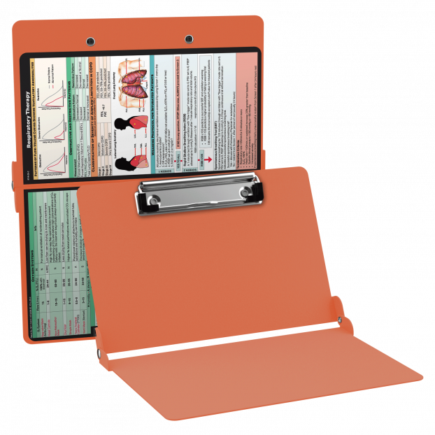 WhiteCoat Clipboard® - Coral Respiratory Edition WhiteCoat Clipboard® - Coral Respiratory Edition